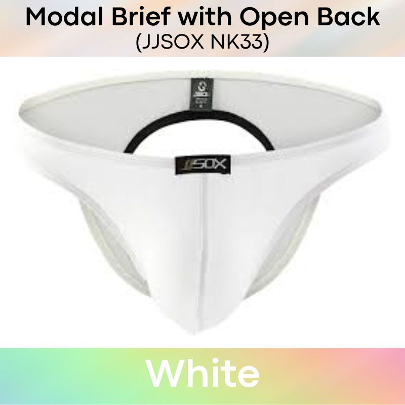Men's Brief : Open Back Underwear (JJSOX NK33)