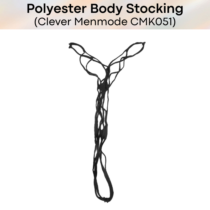 Men's Body Stocking: Polyester Fishnet 1-Piece Body Stocking (CMK051)