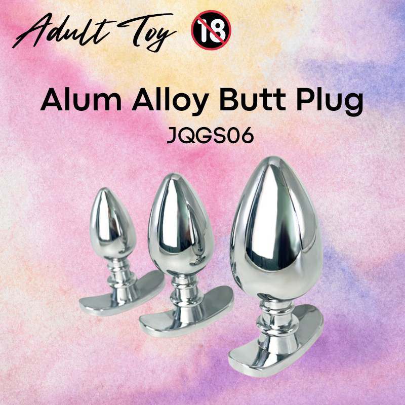 Men's Adult Toy: Unisex Aluminum Alloy Butt Plug (JQGS06)