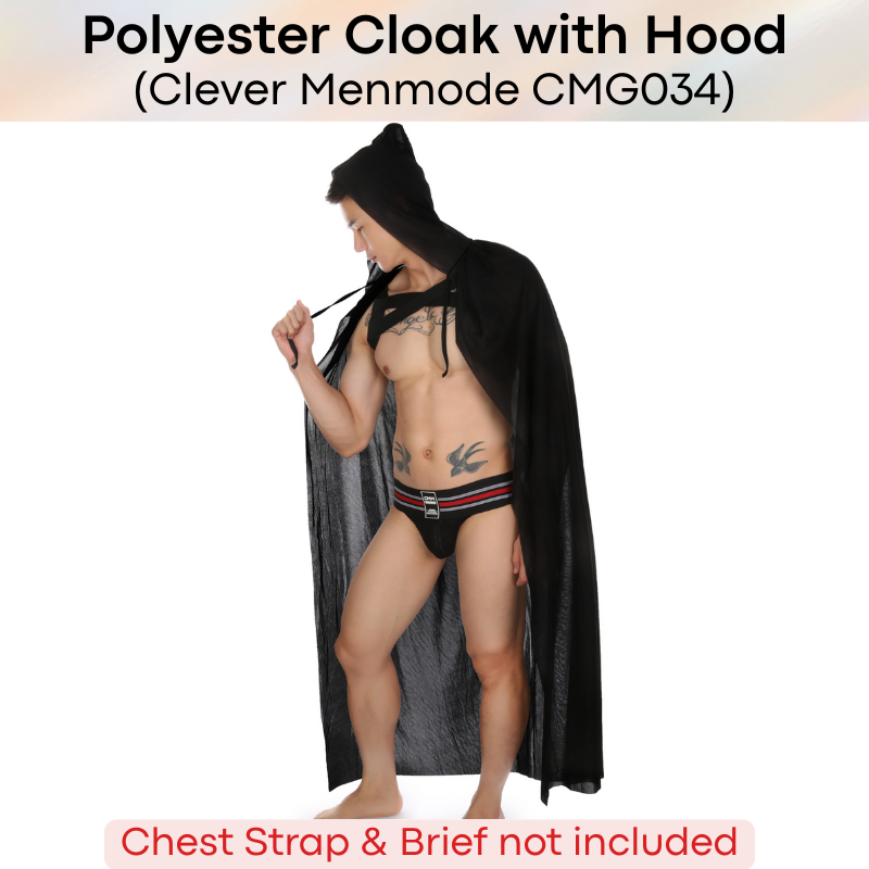 Unisex Lifestyle: Polyester Cloak with Hood for Parties or CosPlay (CMG034)