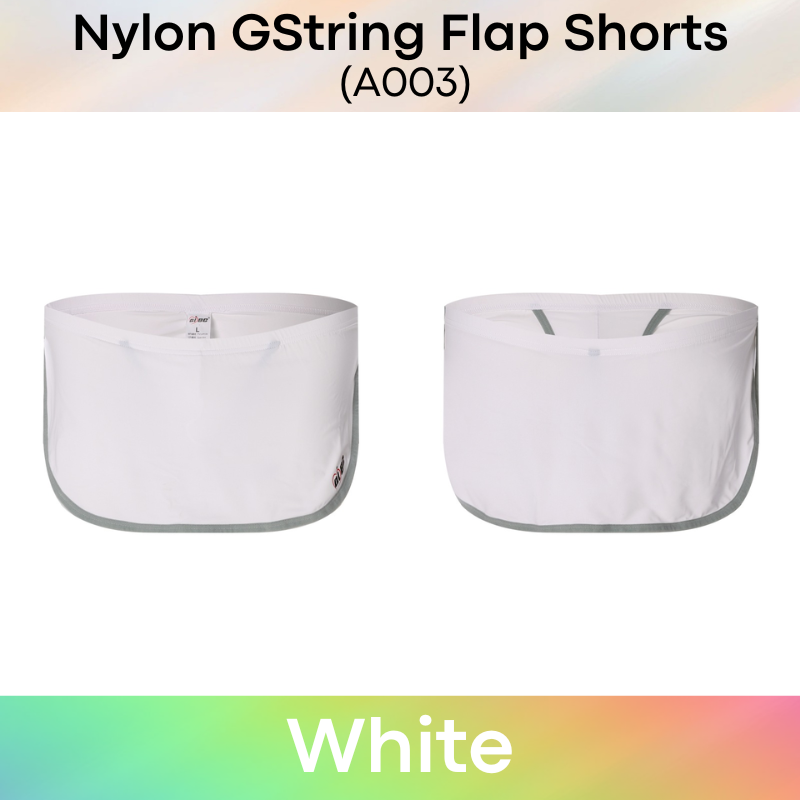 Men's Shorts : Nylon GString Flap Shorts (A003JJB)