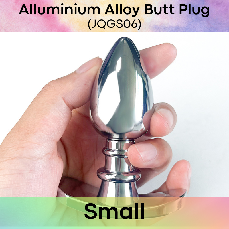 Men's Adult Toy: Unisex Aluminum Alloy Butt Plug (JQGS06)