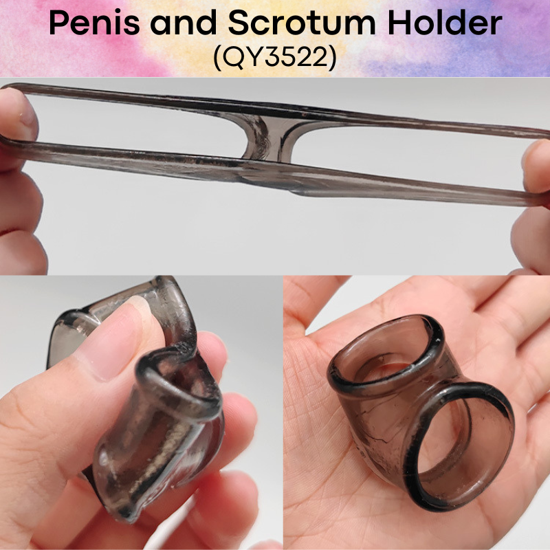 Adult Toy : Men's Penis Sleeve Holder (QY3522)