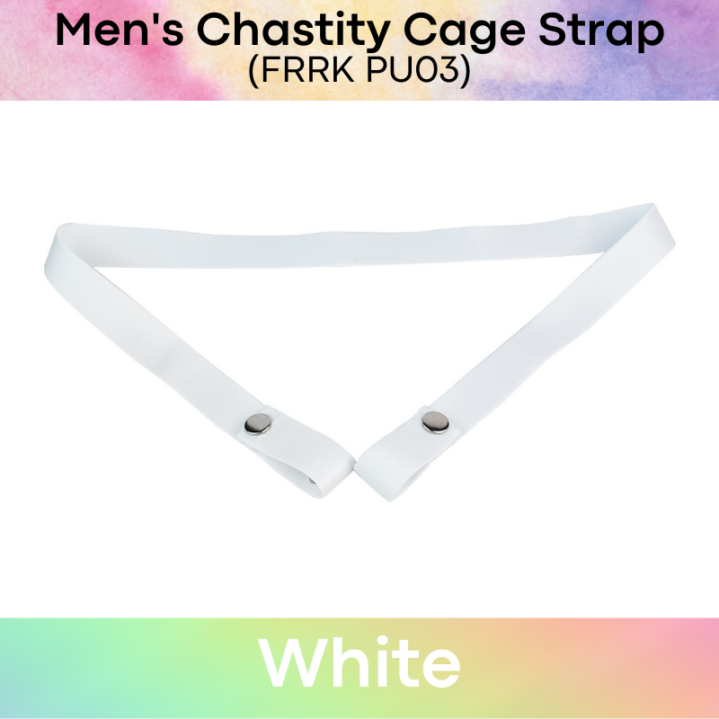 Adult Toy : Men's Chastity Cage Nylon Strap Accessory (FRRK PU03)