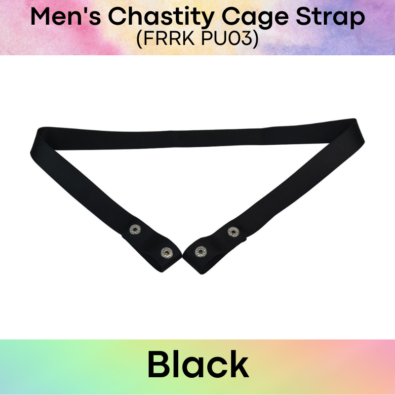 Adult Toy : Men's Chastity Cage Nylon Strap Accessory (FRRK PU03)