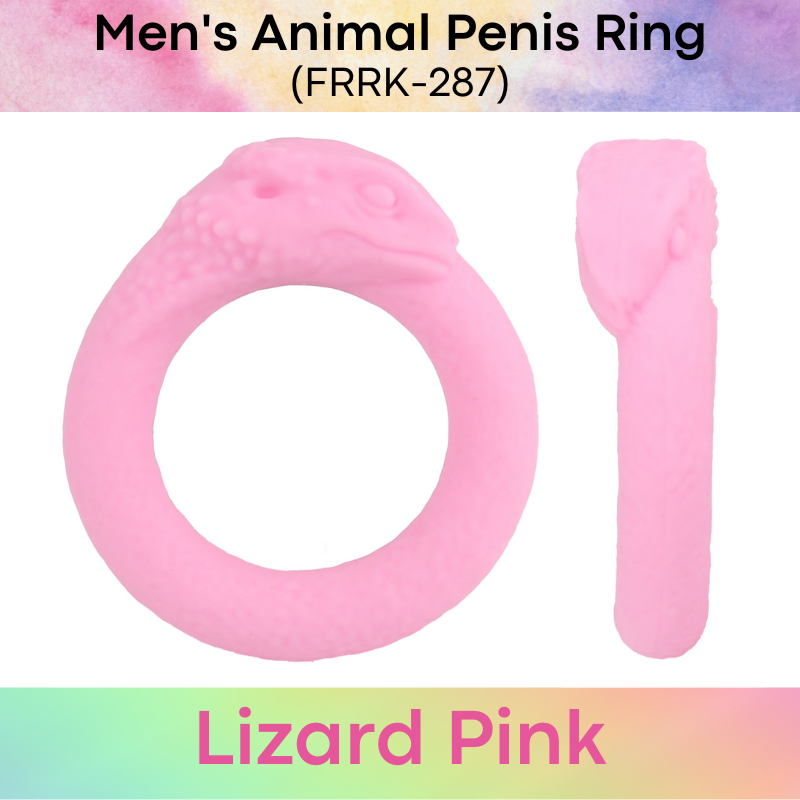 Men's Adult Toy: Liquid Silicone Rubber Animal Series Penis Ring (FRRK282/3/4/5/6/7)