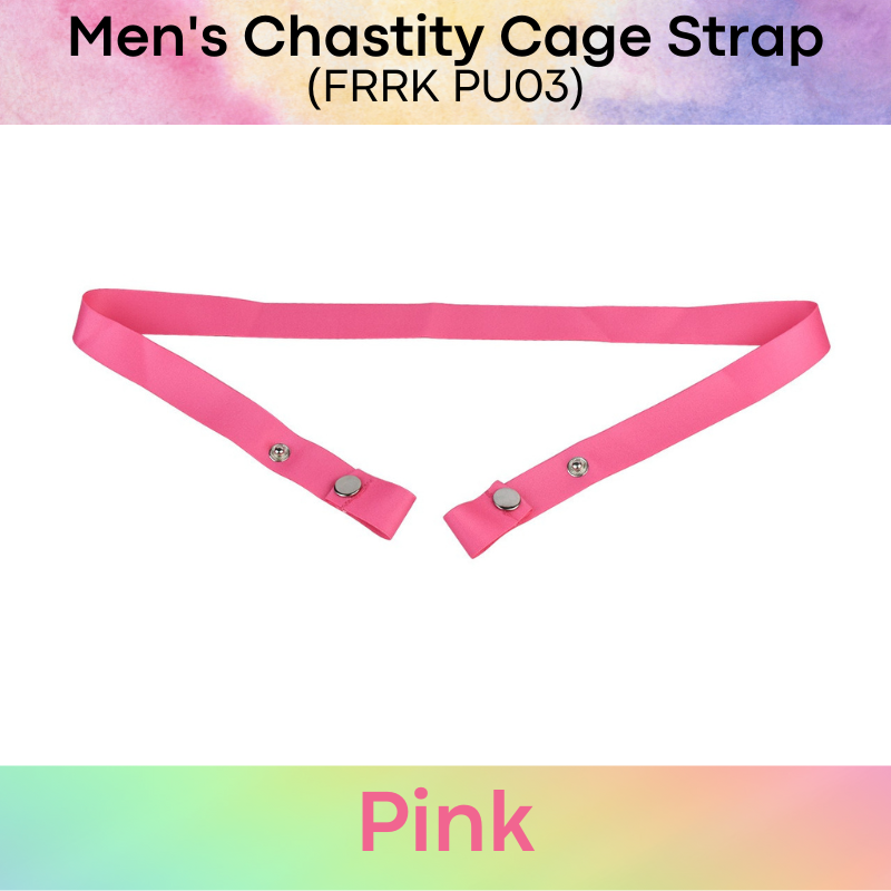 Adult Toy : Men's Chastity Cage Nylon Strap Accessory (FRRK PU03)