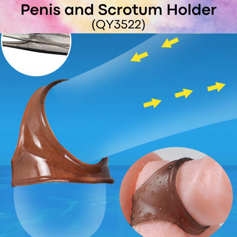 Adult Toy : Men's Penis Sleeve Holder (QY3522)