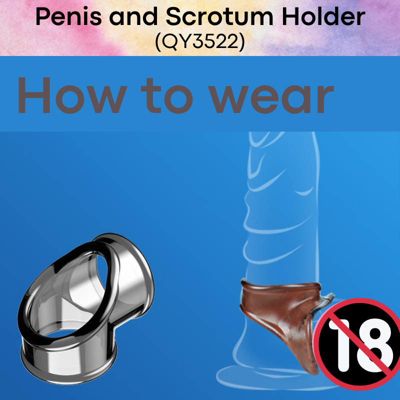 Adult Toy : Men's Penis Sleeve Holder (QY3522)
