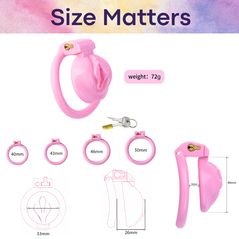 Adult Toy : Men's Chastity Cage (FRRK185)