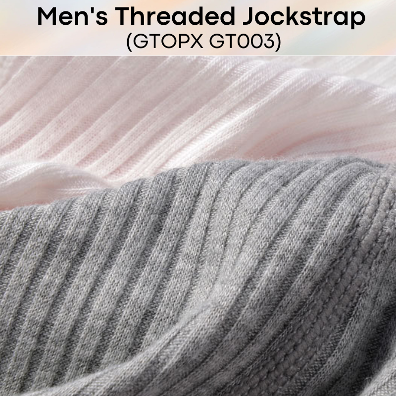Men's Jockstrap: Viscose Fibre Threaded Jockstrap Underwear (GT003)