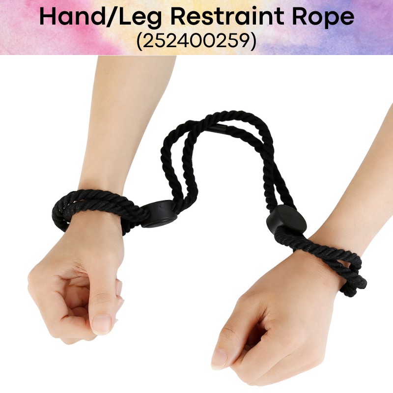 Adult Toy : Cotton Wrist and Ankle Restraint Rope Sex Toy (252400259)