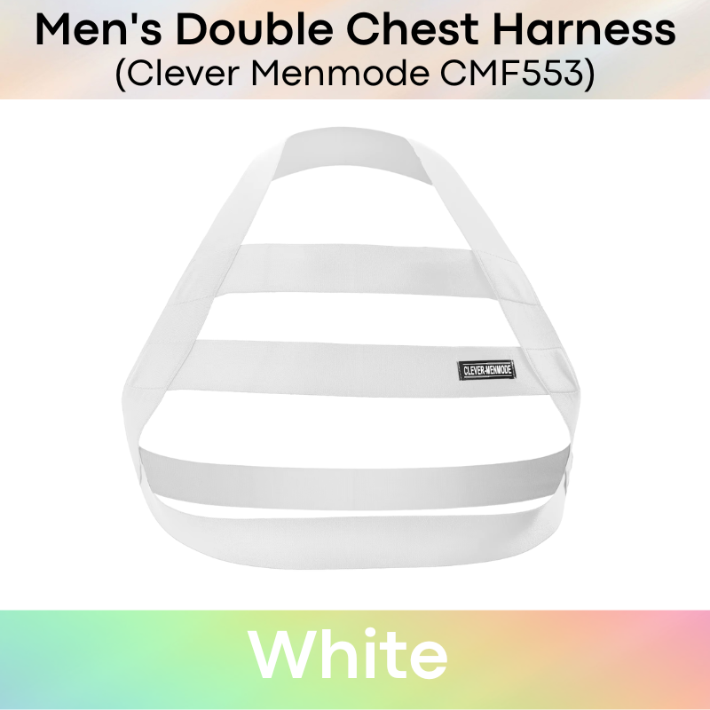 Men's Harness : Double Chest Harness Strap (Clever Menmode CMF553)