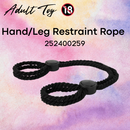 Adult Toy : Cotton Wrist and Ankle Restraint Rope Sex Toy (252400259)