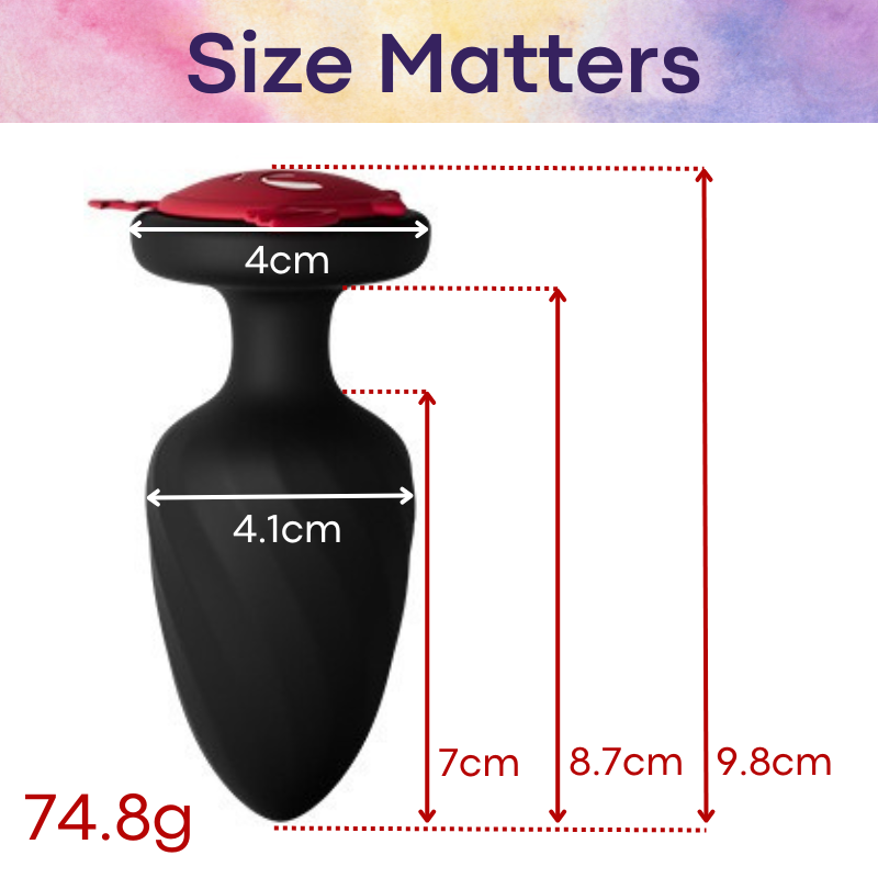 Adult Toy: Devil Butt Plug Vibrator (MS254)