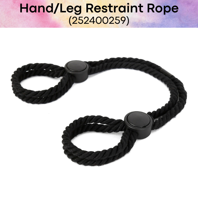 Adult Toy : Cotton Wrist and Ankle Restraint Rope Sex Toy (252400259)