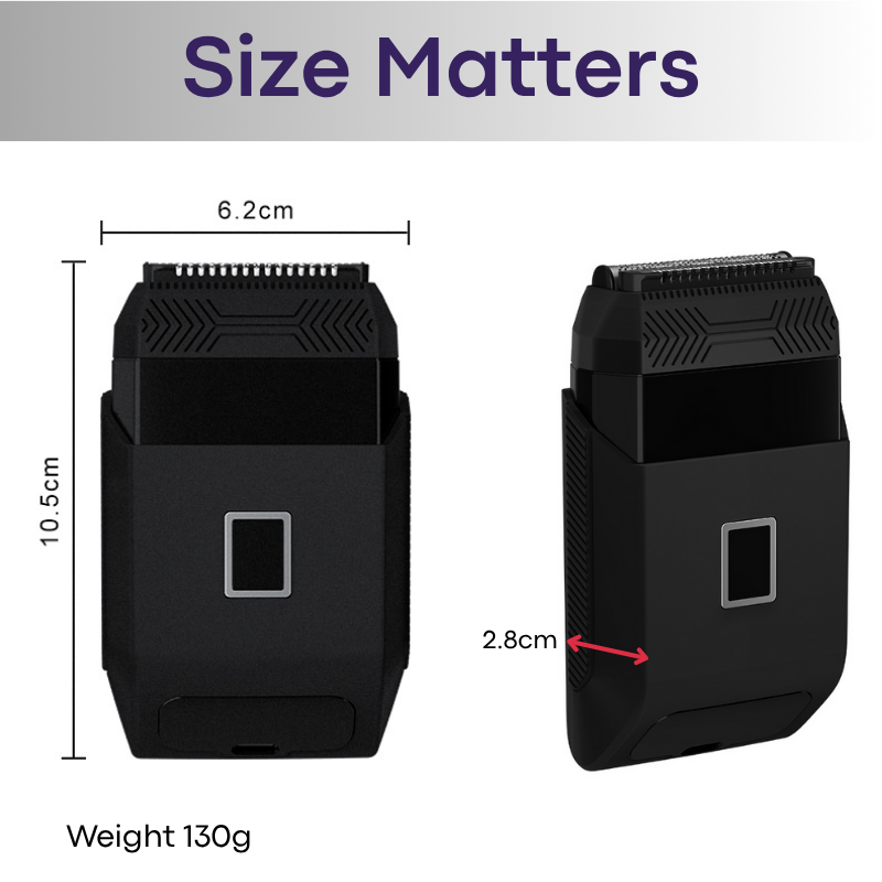 Men's Lifestyle: Rechargeable Portable Home/Travel Multi-Purpose Foil Shaver (RX617)