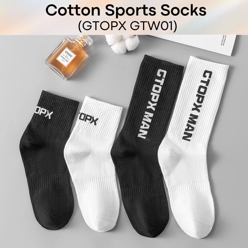 Men's Apparel: Cotton Absorbent Sports Socks (GTW01)