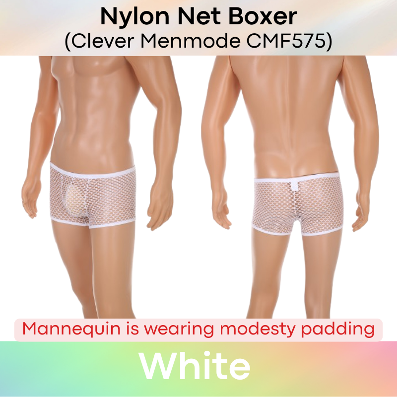 Men's Boxer: Net Boxer Trunks (CMF575)