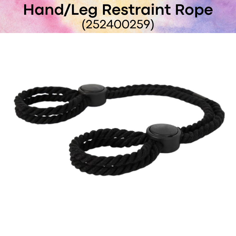 Adult Toy : Cotton Wrist and Ankle Restraint Rope Sex Toy (252400259)