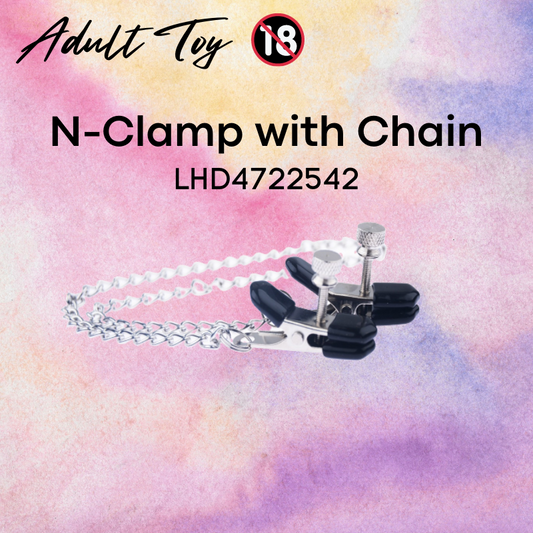 Adult Toy : Unisex Nip Clamp with Chain (LHD4722542)