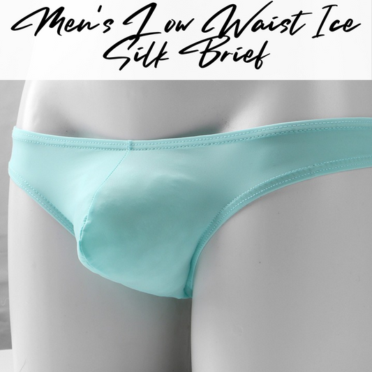 Men's Brief : Ice Silk Underwear (A17)