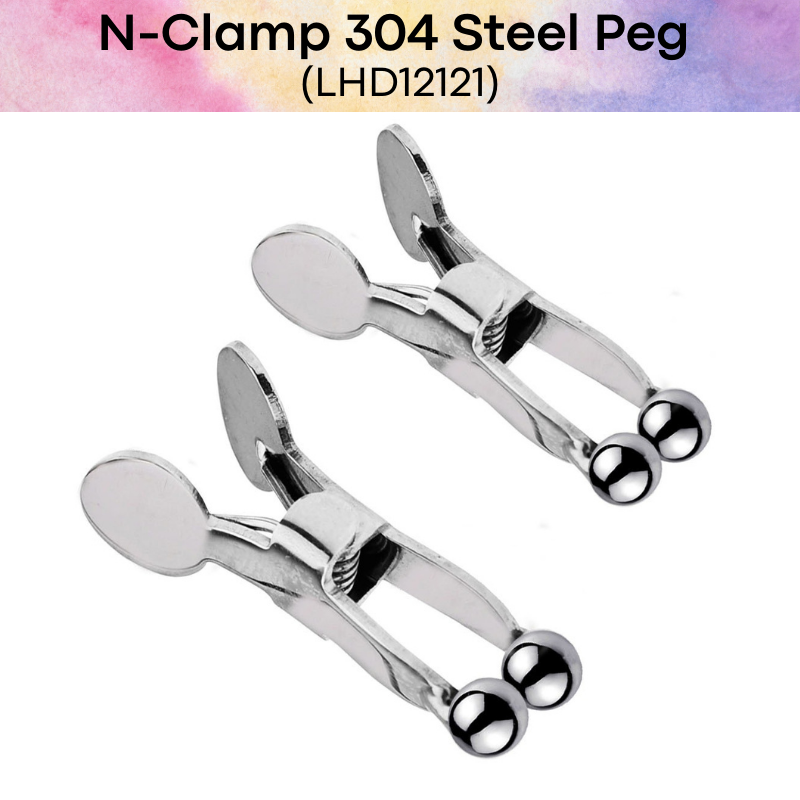 Adult Toy : N-Clamp Peg 1 Pair (LHD12121)