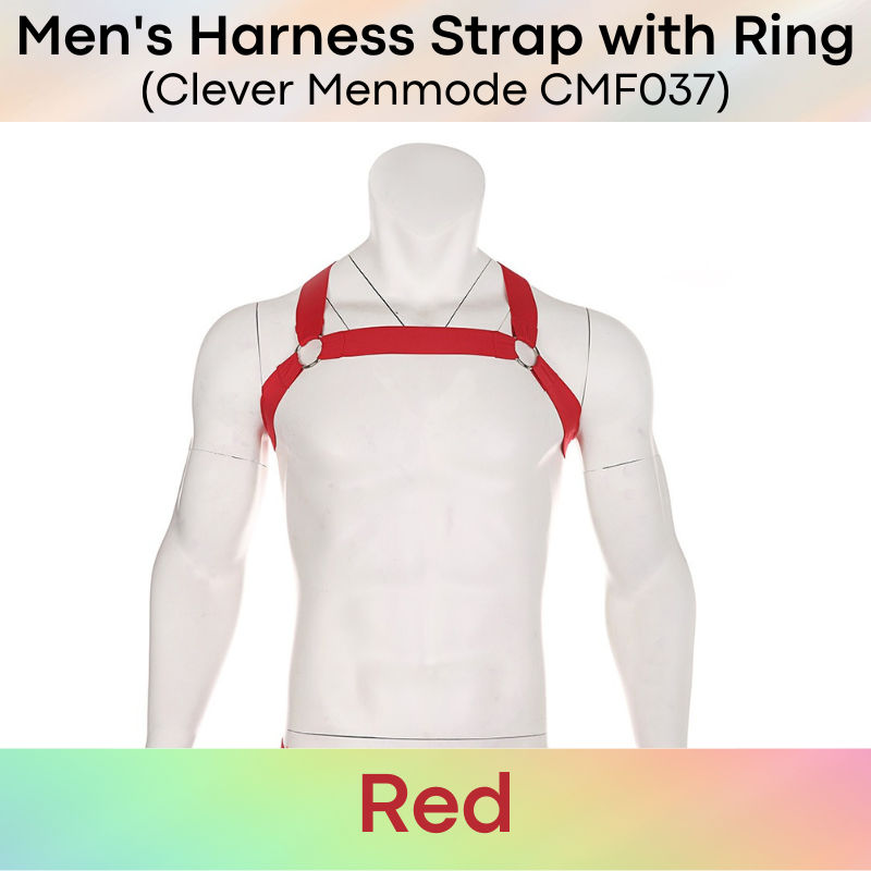 Men's Harness : Harness Strap with Ring (Clever Menmode CMF037)