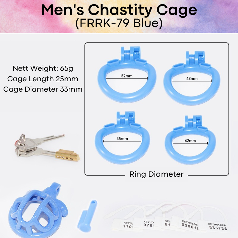 Adult Toy : Men's Chastity Cage (FRRK79)