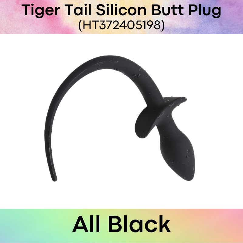 Adult Toy : Tiger Tail with Silicon Butt Plug (HT372405198)