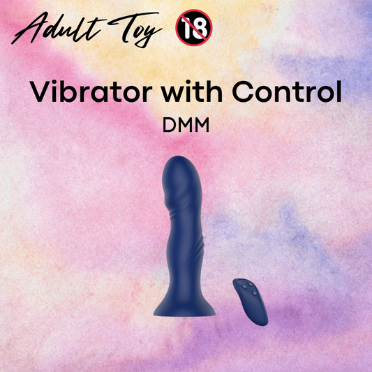 Adult Toy : Unisex Vibrator with Remote Control (DMM)