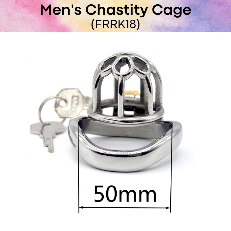 Adult Toy : Men's Chastity Cage (FRRK18)