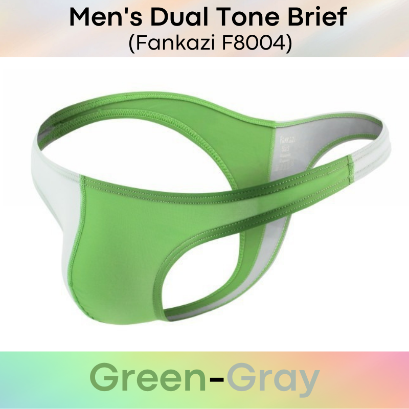 Men's Brief : Dual Tone Underwear (Fankazi F8004)