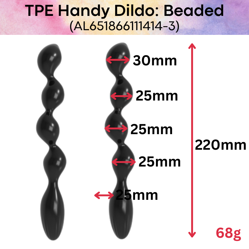 Adult Toy : Unisex TPE Dildo (AL651866111414)