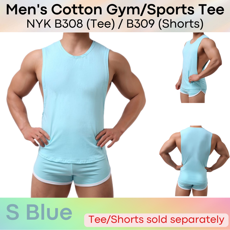 Men's Tee / Shorts : Gym/Sports Cotton