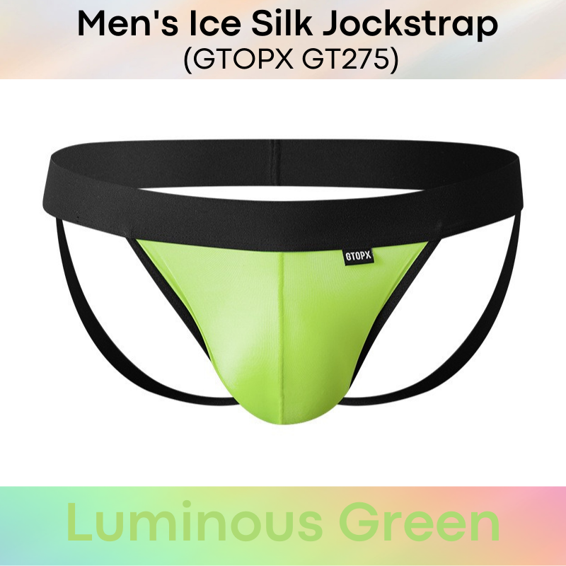 Men's Jockstrap : Ice Silk Underwear (GTOPX GT275)