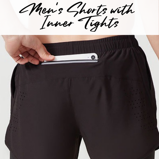 Men's Shorts : Anti-Exposure Anti Abrasion with Inner Tights (Leego DK22001)
