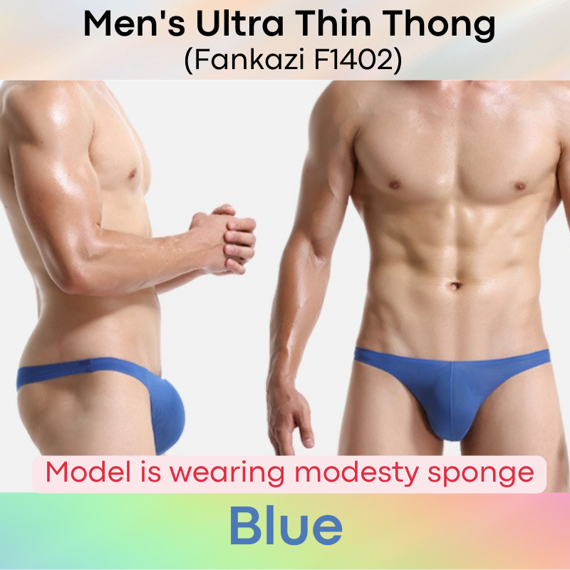 Men's Thong : Ultra Thin Thong Underwear (Fankazi F1402)