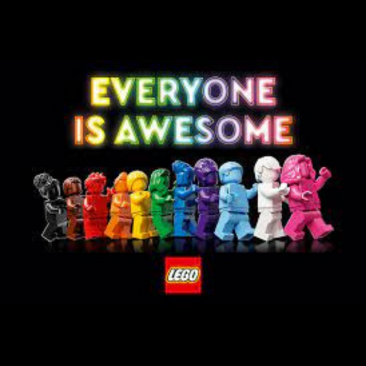 Lifestyle : Original LEGO 40516 Everyone is Awesome