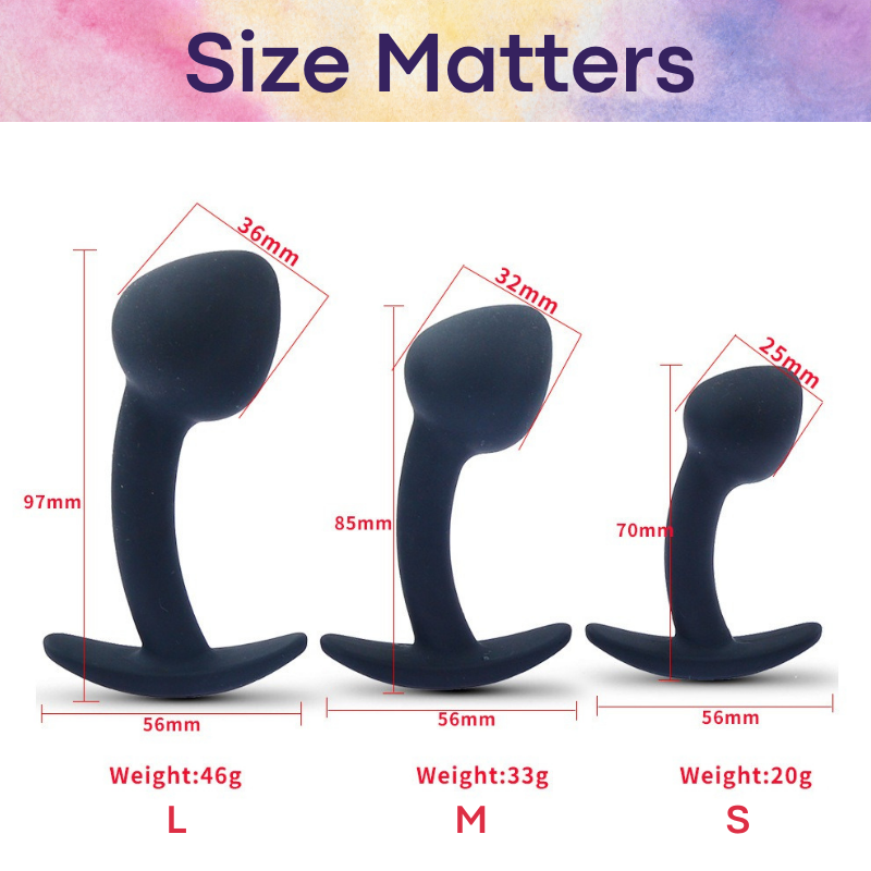 Adult Toy : Mushroom Butt Plug (LH5123M)