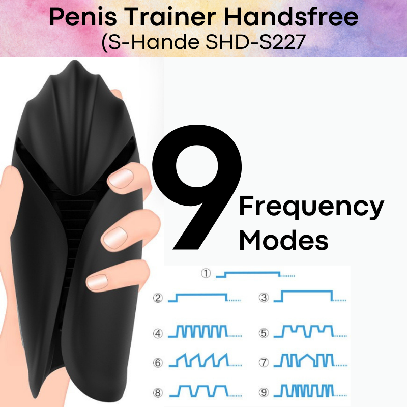 Adult Toy : Men's Handsfree Penis Trainer (S-Hande SHD-S227)