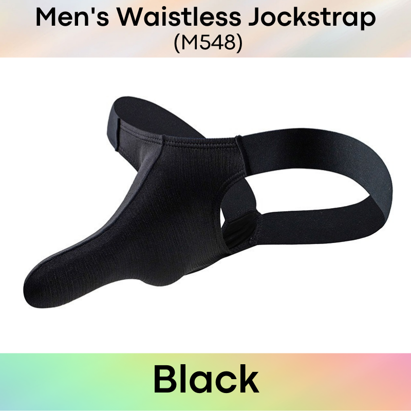 Men's Jockstrap : Elephant Trunk Waistless Jockstrap (Miboer M548)