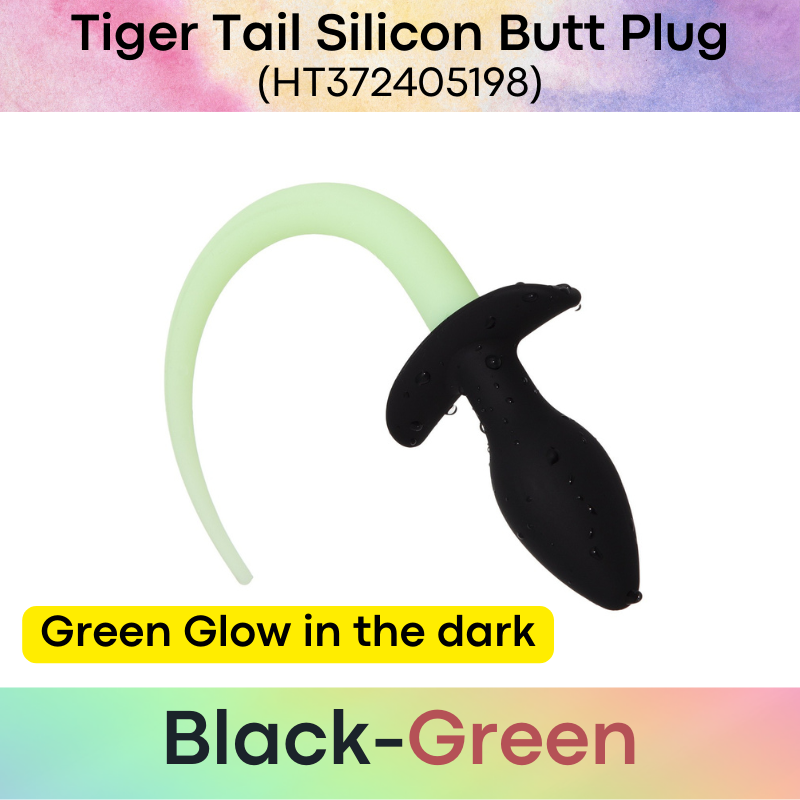 Adult Toy : Tiger Tail with Silicon Butt Plug (HT372405198)