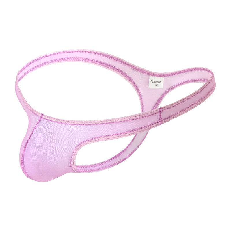 Men's Thong : Low Waist Mesh Underwear (Fankazi F1308)
