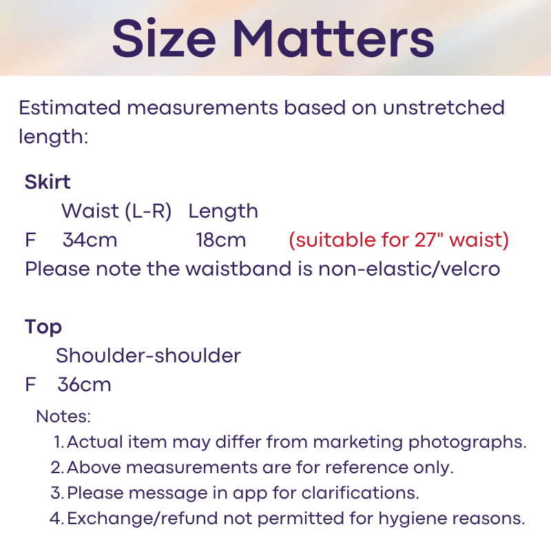 Roleplay : Top and Skirt Set (XC1610)