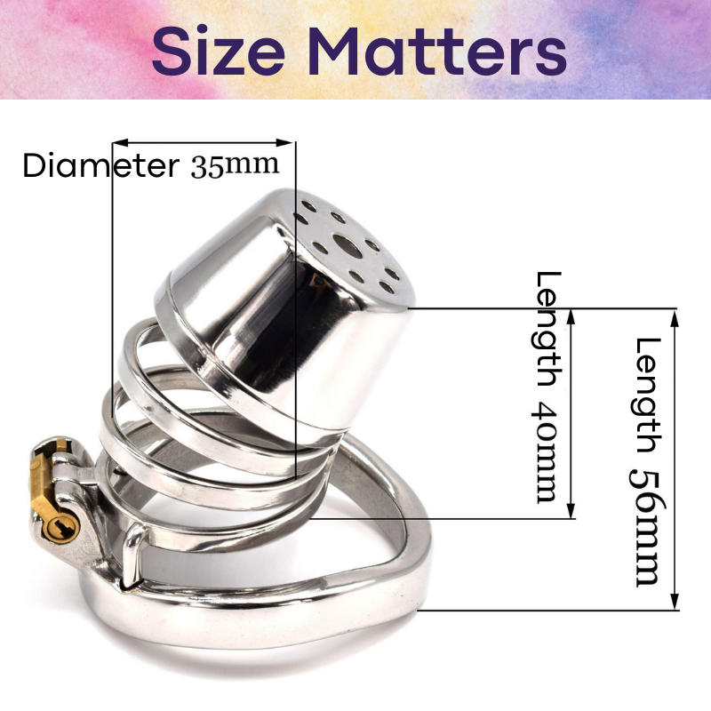 Adult Toy : Men's Chastity Cage (FRRK83C)