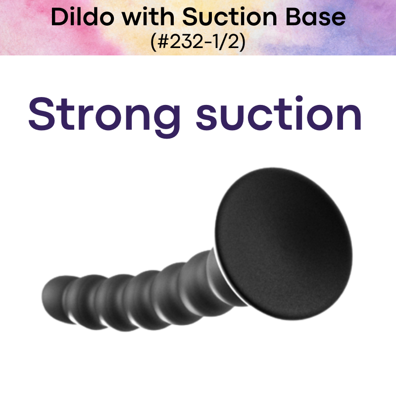 Adult Toy : Unisex Silica Gel Beaded Dildo (232)