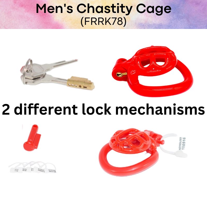 Adult Toy : Men's Chastity Cage (FRRK78)