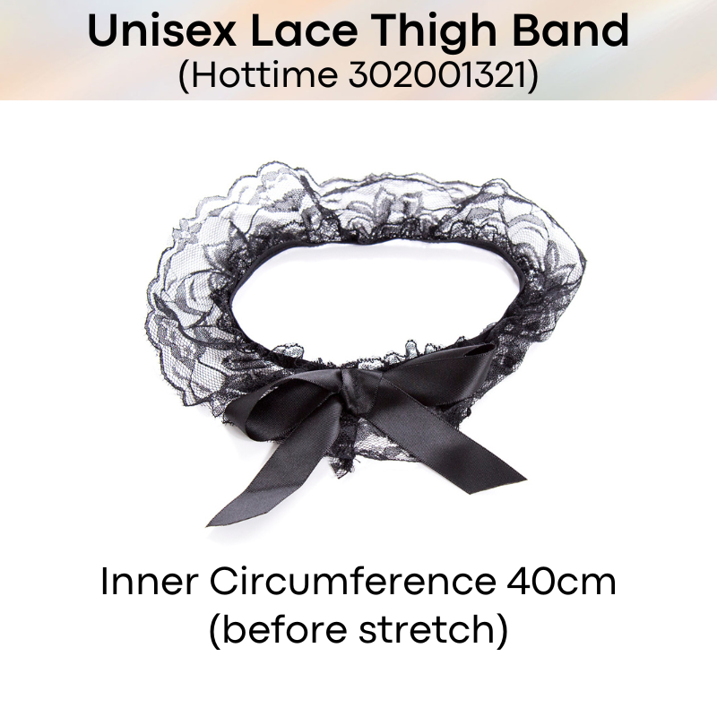Roleplay : Unisex Lace Thigh Band (Hottime 302001321)