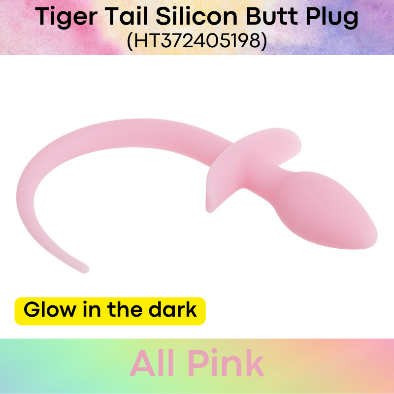 Adult Toy : Tiger Tail with Silicon Butt Plug (HT372405198)
